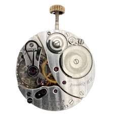 Vintage 16s 1955 Elgin B.W. Raymond 21j Railroad Pocket Watch Movement 571 USA