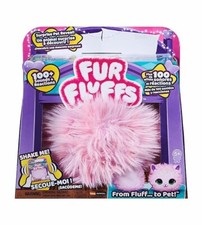 FUR FLUFF PINK KITTY INTERACTIVE SOFT TOY SPINMASTER NRFB BRAND NEW 