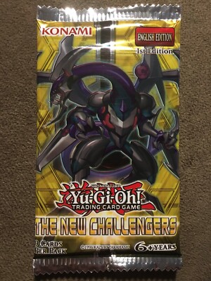 YuGiOh!: The New Challengers Booster Pack -FACTORY SEALED- | eBay YuGiOh!: The New Challengers Booster Pack -FACTORY SEALED- | eBay