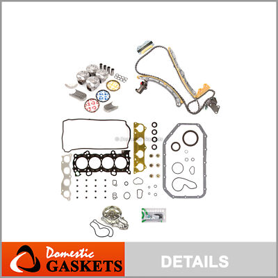 Engine Rebuild Kit Fits 02-06 Acura RSX Type-S 2.0L K20A2 K20Z1