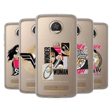 OFFICIAL WONDER WOMAN DC COMICS GRAPHIC ARTS SOFT GEL CASE FOR MOTOROLA PHONES