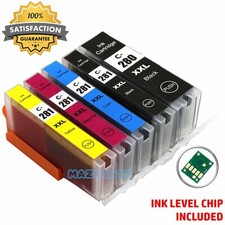 PGI-280XXL CLI-281XXL Ink Cartridges for Canon PIXMA TS6120 TS6220 TS8120 TR7520
