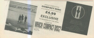ANEW20 WERBUNG 4X11 LOVE AND ROCKETS! : SORTIERTE PROBE