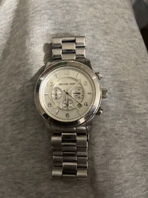 Michael Kors Oversized Runway MK8086 Wrist Watch for Men 691464227159|