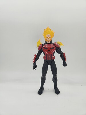 Marvel Legends Custom Punisher Ghost Rider Kit 1/12 Scale Painted