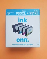 NEW - onn. manufactured HP 950XL / 951XL High Yield Printer Ink - Free ShipN