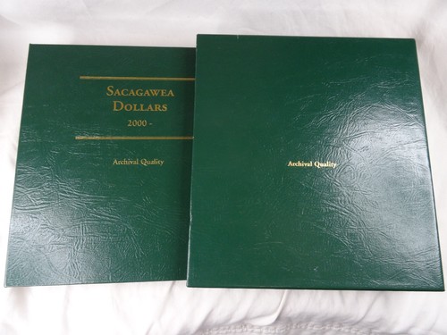 Littleton Sacagawea Dollar Album 5 Pages Slipcase Coin Folder LCA59