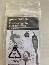 NOS Plantronics 65700-01 Poduszka na uszy Zestaw słuchawkowy Pierścień Zapasowa nausznica CS50/CS55/CS60