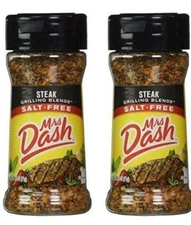 Mrs Dash Steak Grilling Blends Salt Free Steak Seasoning Pack of 2