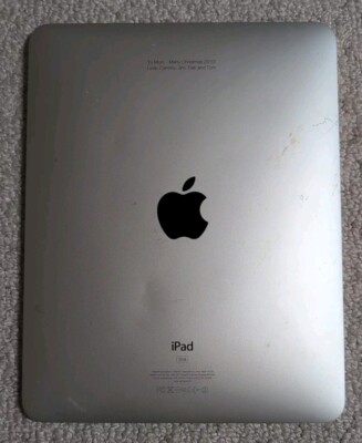 八6337【未使用品】Apple iPad 第1世代　32GB A1219 Apple iPad 1st Model A1219 Silver/Black 32 GB 32gb For Parts