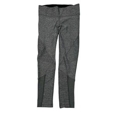 PINK Victoria's Secret Ultimate Mesh Cropped Leggings Heather Grey Womens XS