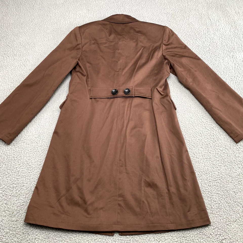 Pendleton пальто женщин 4 длиной красный парка куртка на пуговицах в горошек подкладка дождя - Изображение 2 из 4