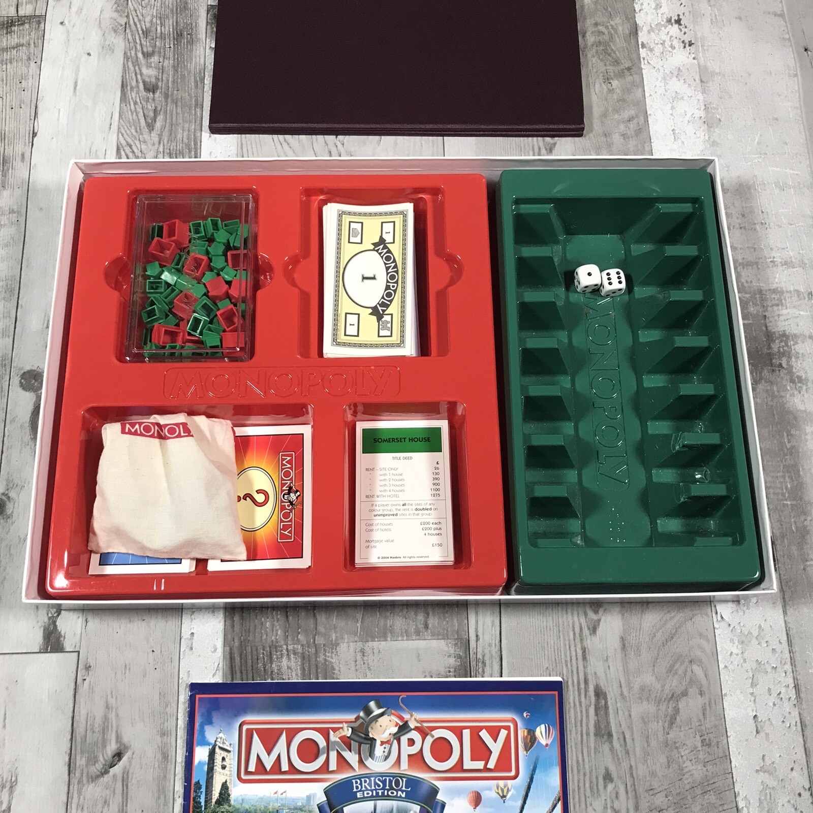 Monopoly Bristol Edition Board Game 2004 Complete With Instructions