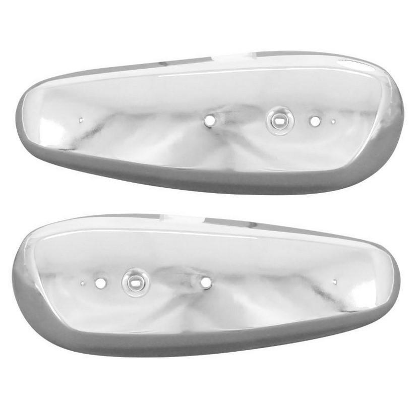 Enjoliveur de réservoir Motobécane chrome miroir anti-rayure x2