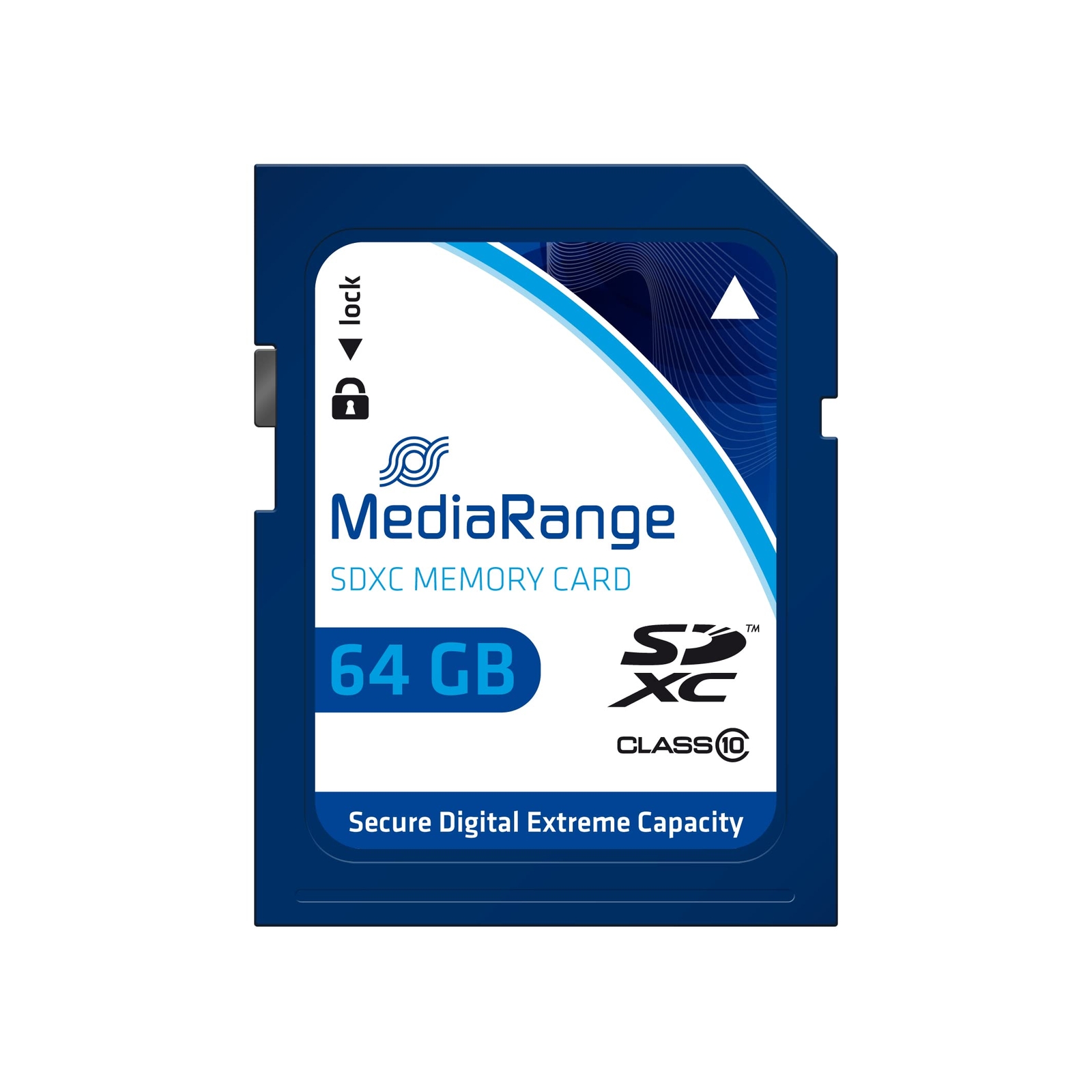 MediaRange Speicherkarte SDXC/MR965 64GB Geschwind NUOVO