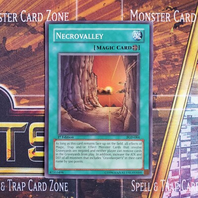 1x Necrovalley - Super Rare - PGD-084 - 1st Ed - HP