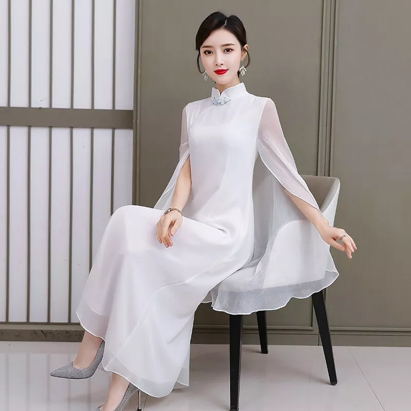 Robe col 2024 chinois