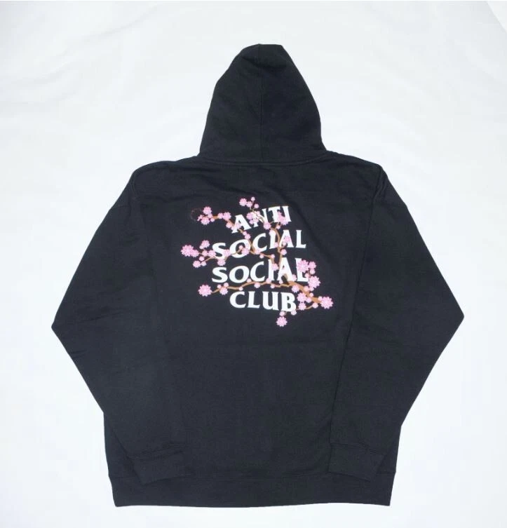 Anti social social discount club cherry blossom hoodie
