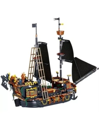 Pirate Ship Building Block Brick Set 1328 Pcs Brand Compatible For