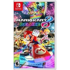 Mario Kart 8 Deluxe - Nintendo Switch (Multiplayer, Racing 2017) Factory Sealed