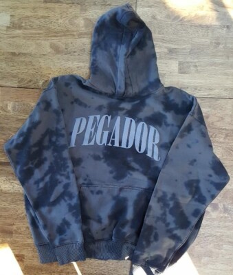 PEGADOR MARAIS BATIK Oversized Hoody Mens Size L Black NEW