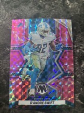 D'andre Swift 2022 Panini Mosiac Football Pink Prizm   #65