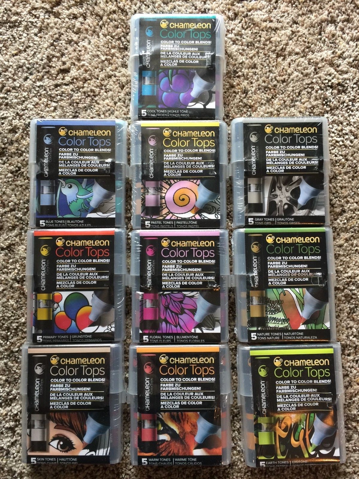 Color Tops 5 pc. Set- You Choose Tone/Color New packages |