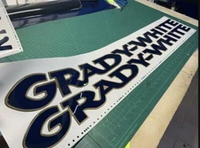 GRADY WHITE OEM COLOR 3D DECALS PAIR (2)