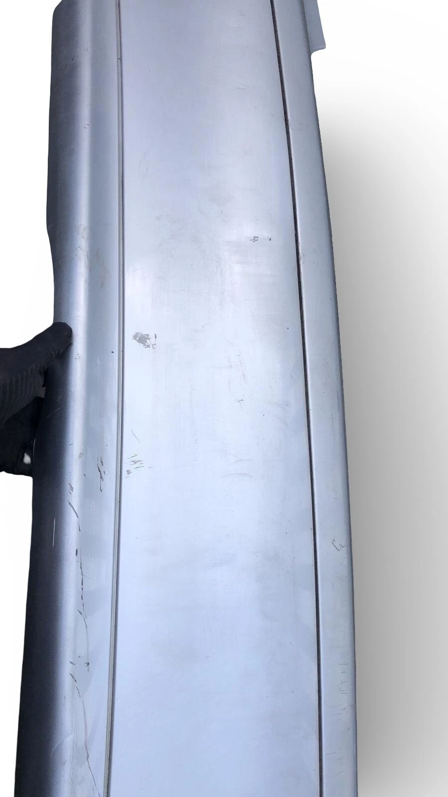Mercedes W220 rear bumper Brilliant Silver actual part