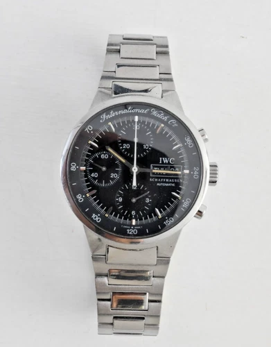 IWC SCHAFFHAUSEN GST chronograph IW370708 Day&Date Automatic Mens Watch A+