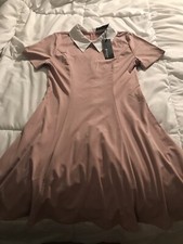 Stranger Things Eleven Dress Costume Cosplay Womens Sz Medium Pink Halloween