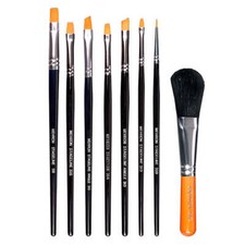Mehron Stageline Makeup Brushes, Assorted Styles and Sizes