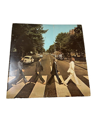 ABBEY ROAD THE BEATLES LP VINYL RECORD ALBUM APPLE RECORDS 33 RPM