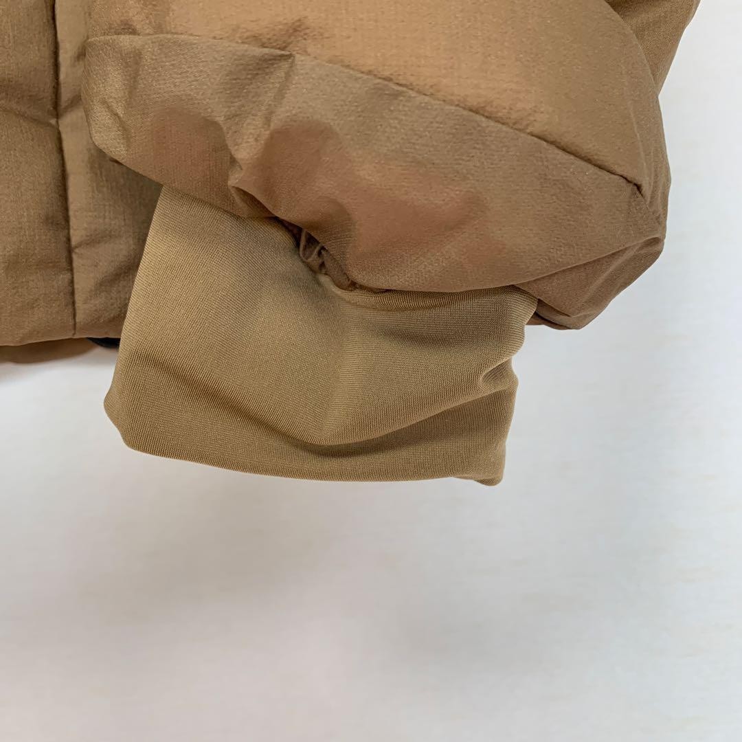 Uniqlo Seamless Down Parka Brown M Warm Puffer Jacket Indoor Winter Coat thumbnail 4