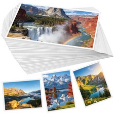 50 Sheets High Glossy Photo Printer Picture Paper 5x7 Inch Instant Dry