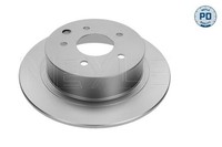 2X Meyle Bremsscheibe 36-15 523 0052/PD Passend FüR Nissan