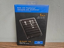 Western Digital WD_Black P10 5TB External Game Hard Drive WDBA3A0050BBK-WEBB New