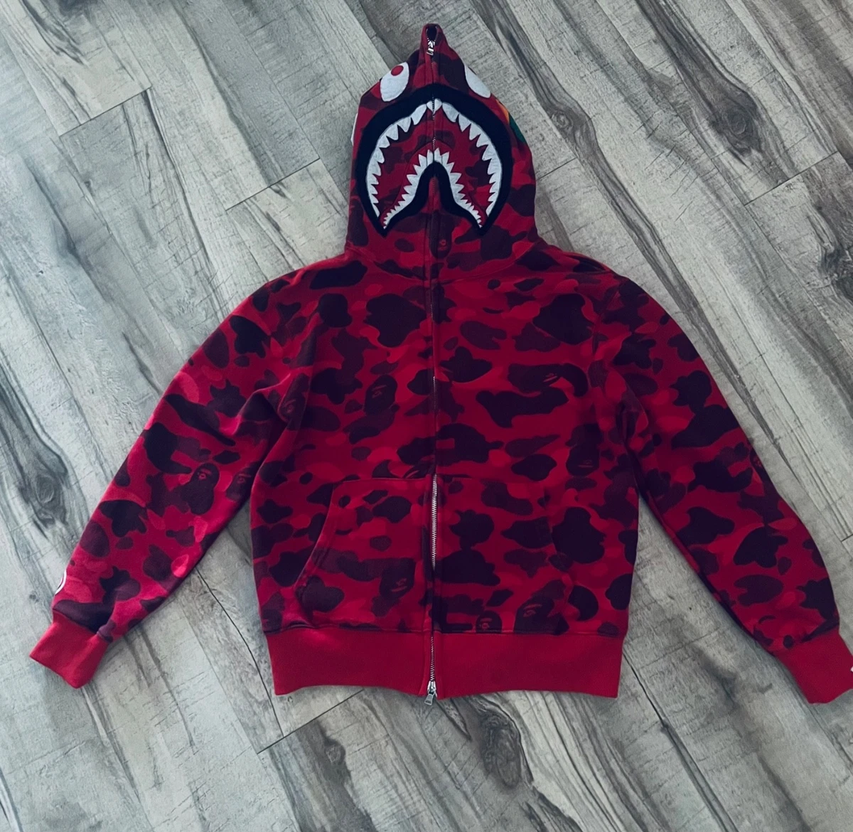 A Bathing Ape Red Hoodies & Sweatshirts for Men for Sale | Shop