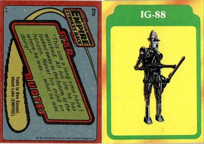1980 Topps The Empire Strikes Back Series 3 #276 IG-88