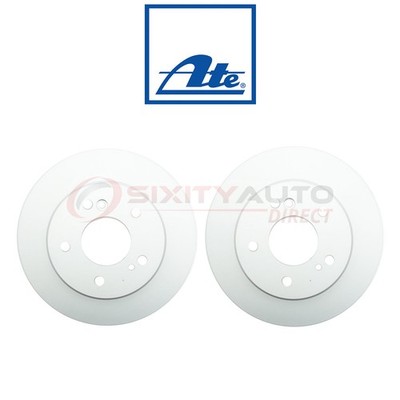 2 pc ATE Rear Disc Brake Rotor for 1987 Mercedes-Benz 300TD - Braking Tire ks