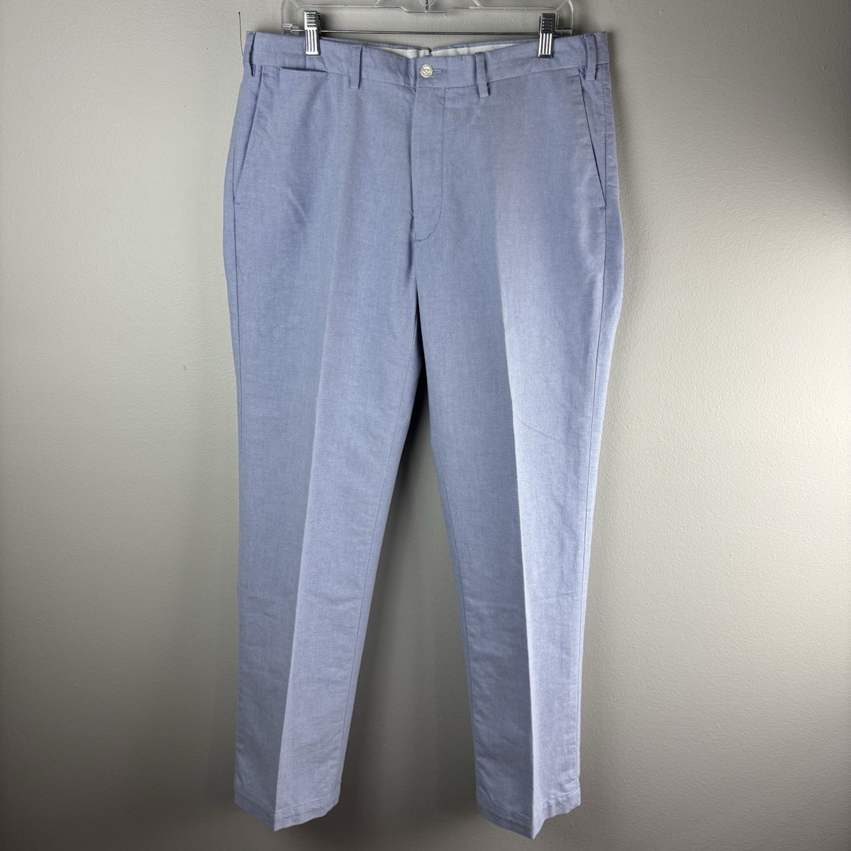 Polo by Ralph Lauren Preston Fit Pants Men's 36x32 Light Blue Flat