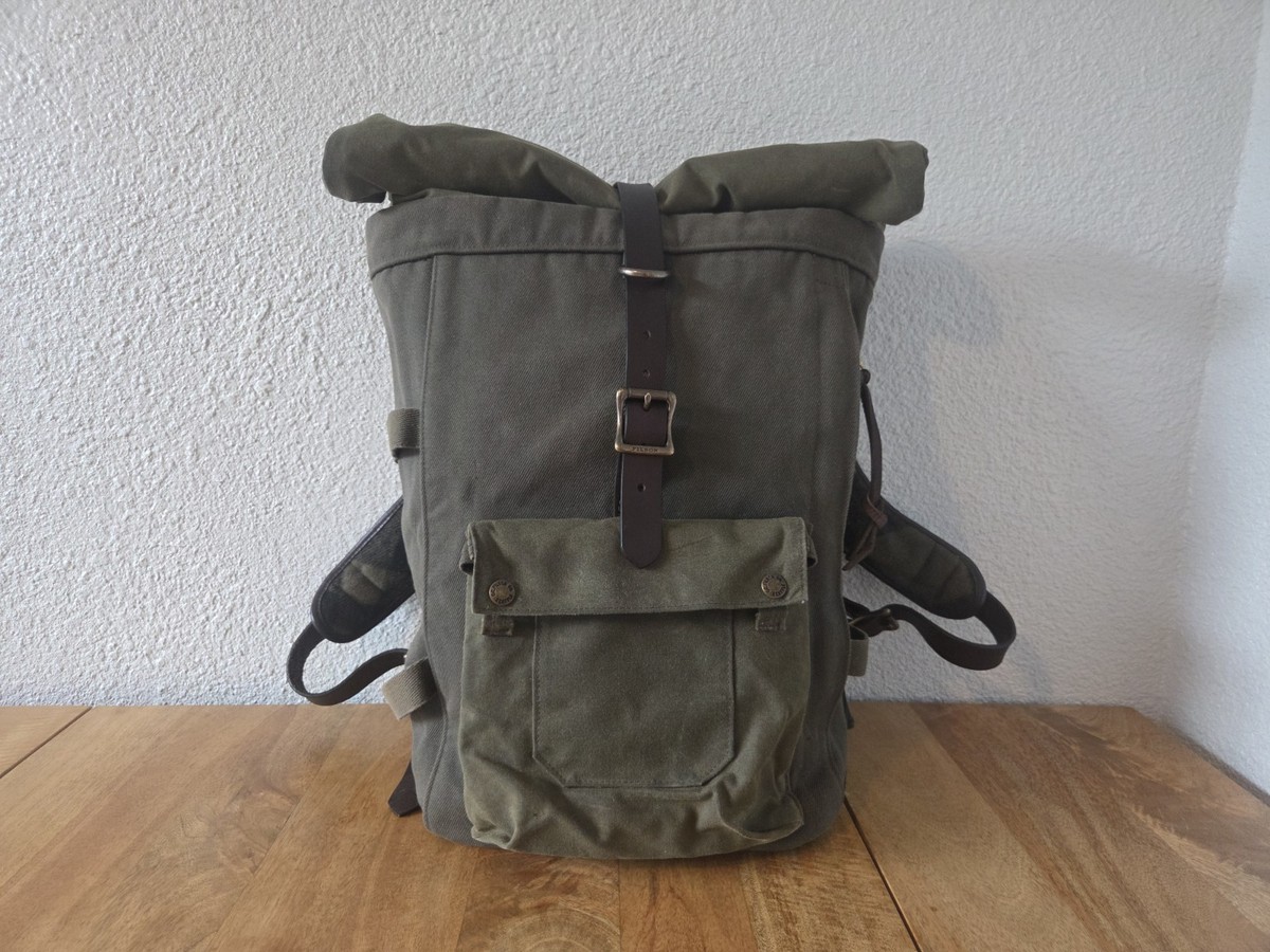 Filson Roll-Top Backpack | Otter Green | Made in USA | Rare