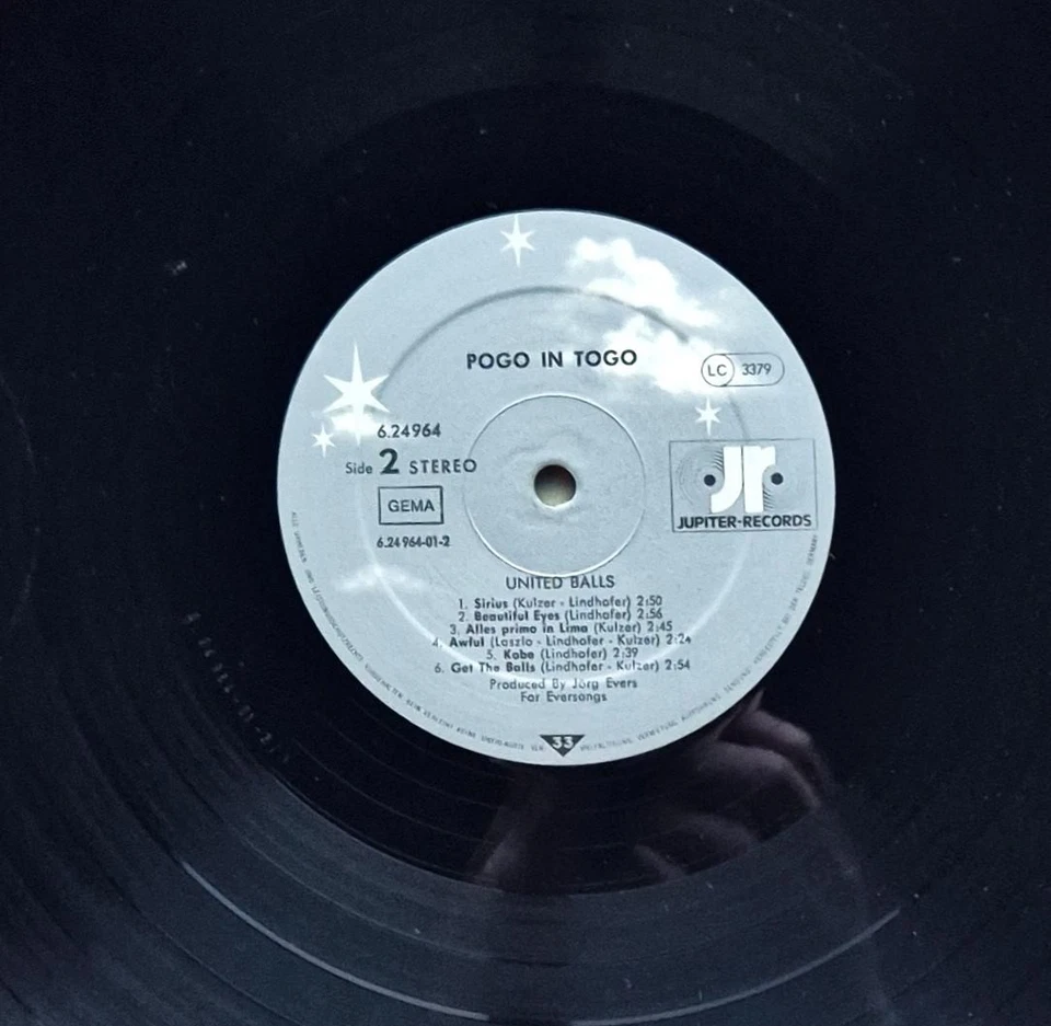United Balls - Pogo in Togo (Ska) Jupiter Vinyl LP OIS nm - Bild 4 von 4