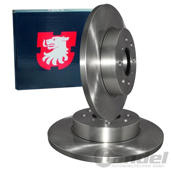 2X JP Group Bremsscheiben Ø262Mm Voll Vorne Passend FüR MG MG Rover 200 25 400-image
