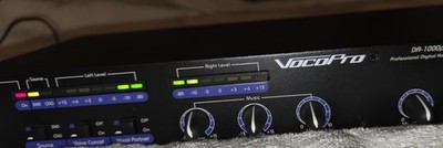 VocoPro DA-1000pro Professional Digital Karaoke Mixer All Microphone Inputs Work
