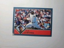 Topps 2003 Opening Day C.C. Sabathia #143 Indians Base Set MLB Baseball Card