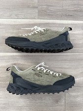 Keen Jasper Zionic Low Hiking Trail Shoes Dark Olive Suede 1031089 Men's 11 Pre-