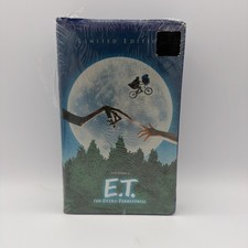 E.T. The Extra-Terrestrial VHS, 2002 limited edition sealed VTG