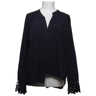 Comma, Bluse, Größe: 48/50, Schwarz, Elasthan/Modal/Polyester, Einfarbig #hGv