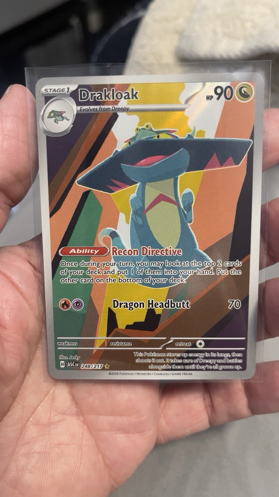 Drakloak 248/217 Me: Ascended Heroes Holo NM